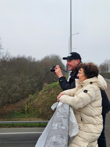 Geert droomde ervan om truckchauffeurs te bedanken